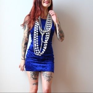 Forever 21 Blue Velvet